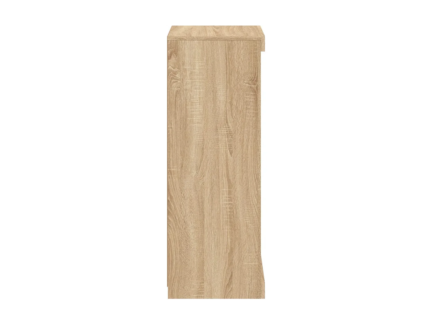 Buffet avec lumières LED chêne sonoma 41x37x100 cm