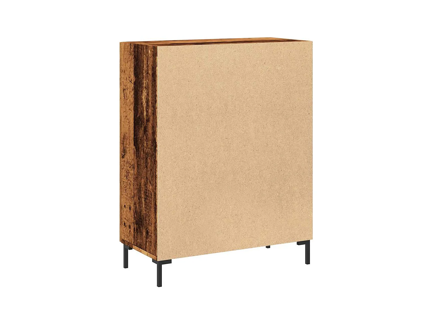 Buffet vieux bois 69,5x34x90 cm bois d'ingénierie