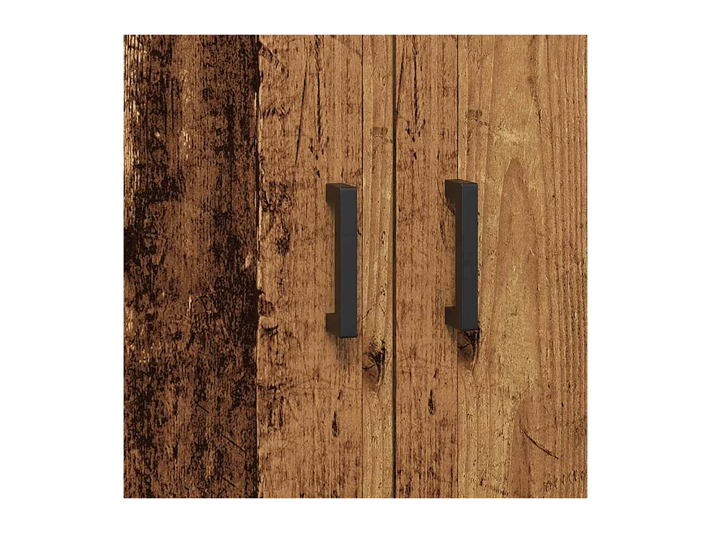 Buffet vieux bois 69,5x34x90 cm bois d'ingénierie