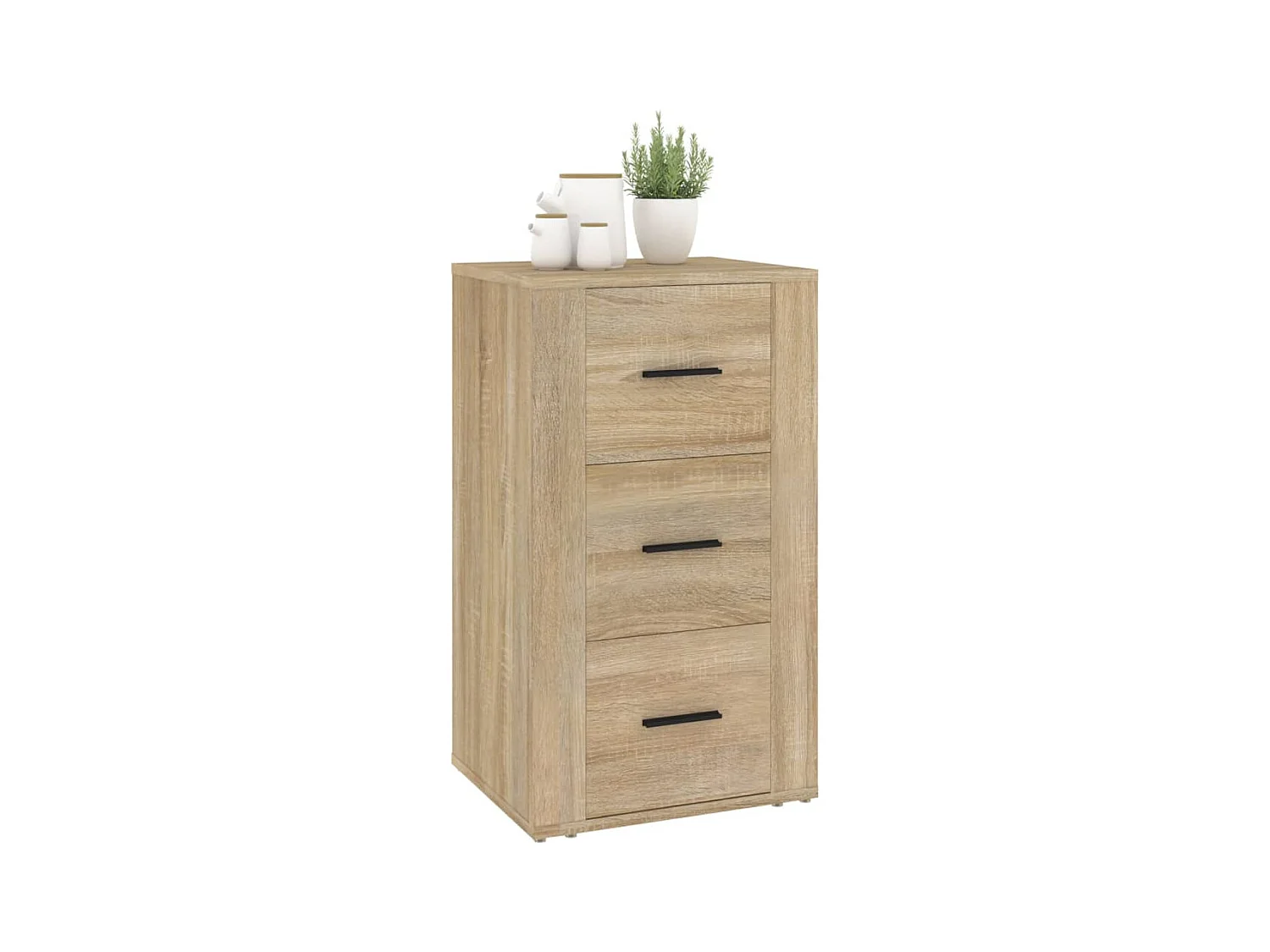 Buffet Chêne sonoma 40x33x70 cm Bois d'ingénierie