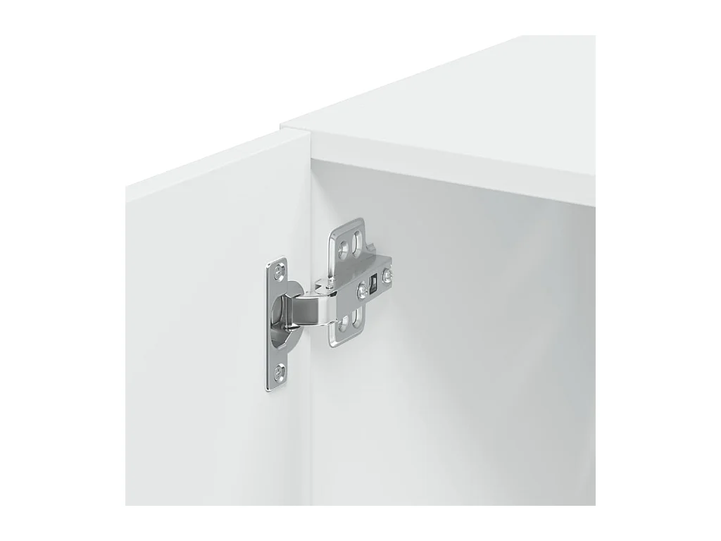 Armoire de rangement mince blanc 30x42,5x225 cm