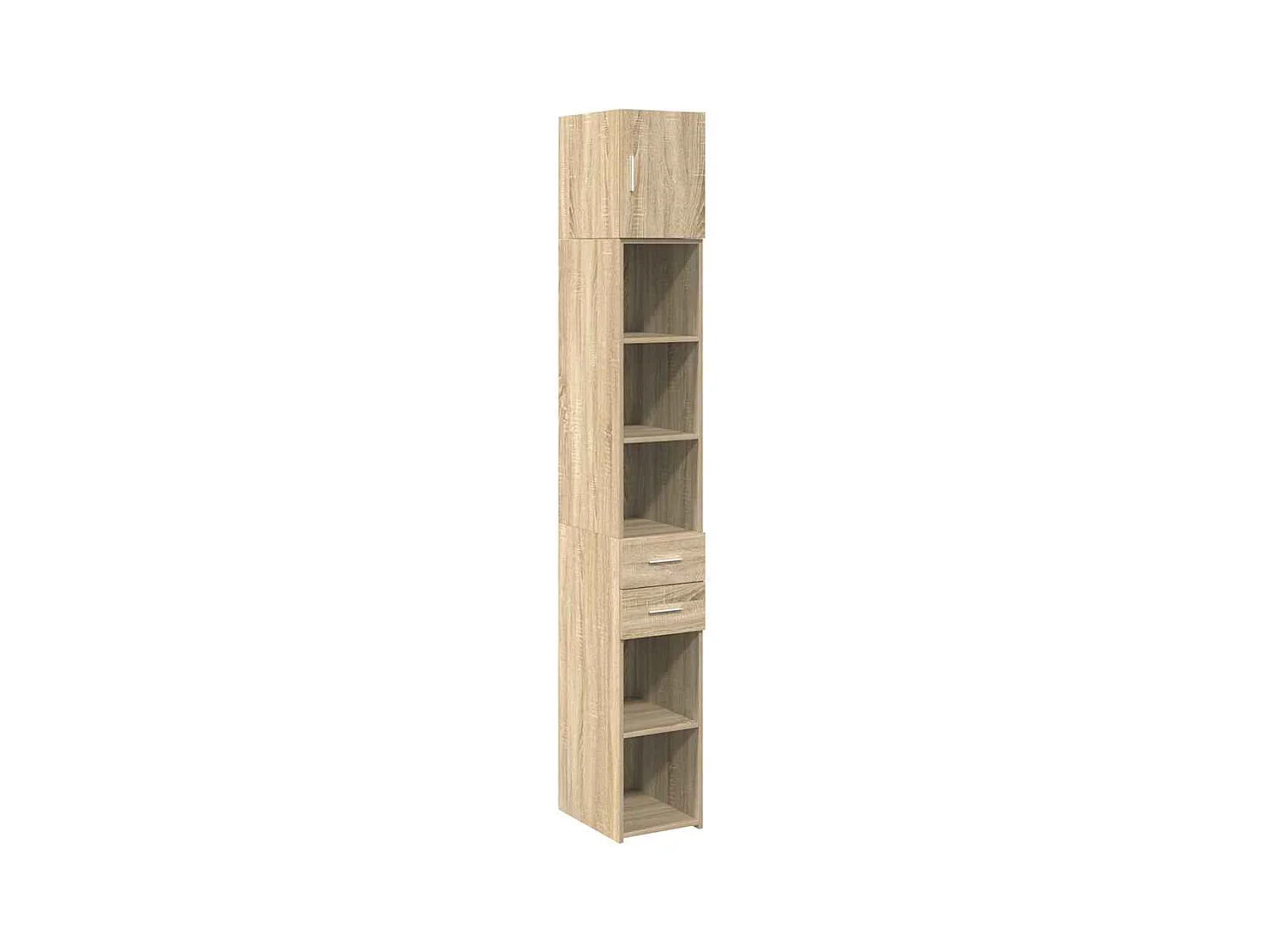 Armoire de rangement mince chêne sonoma 30x42,5x225 cm