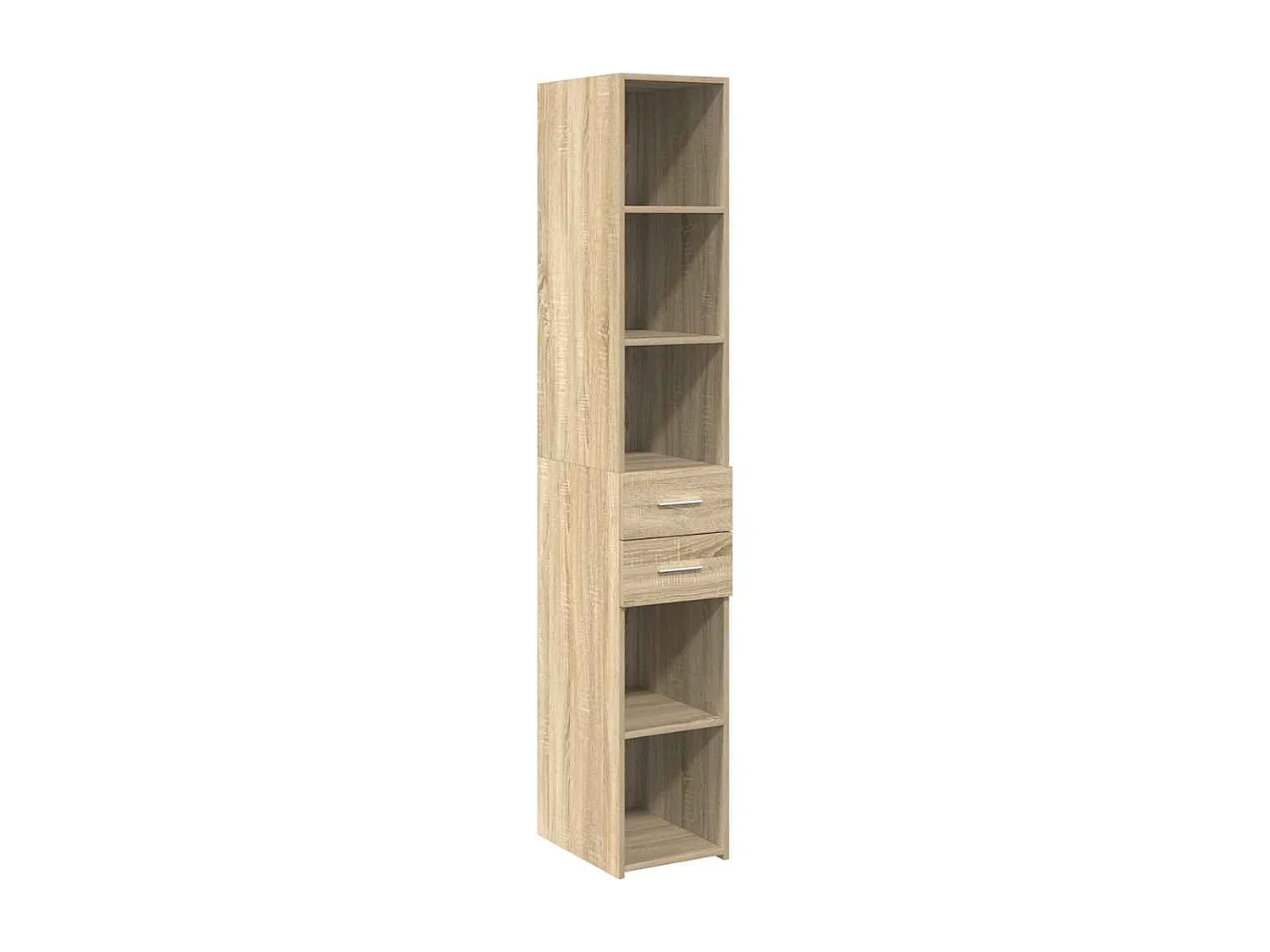 Armoire de rangement mince chêne sonoma 30x42,5x225 cm