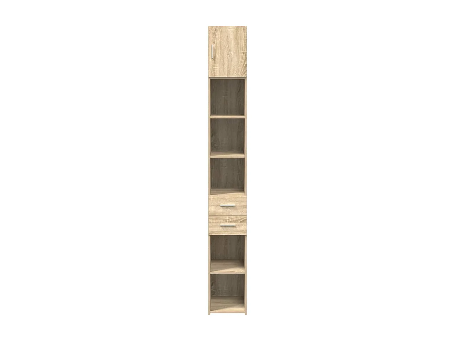 Armoire de rangement mince chêne sonoma 30x42,5x225 cm