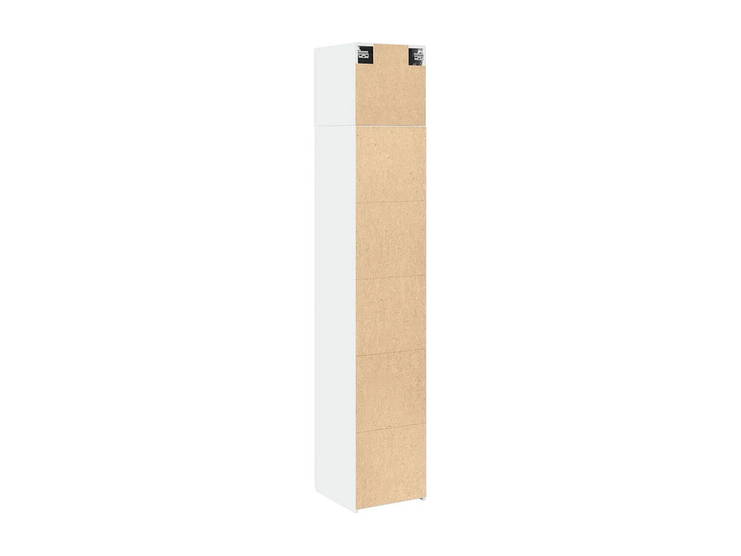 Armoire de rangement mince blanc 40x42,5x225 cm