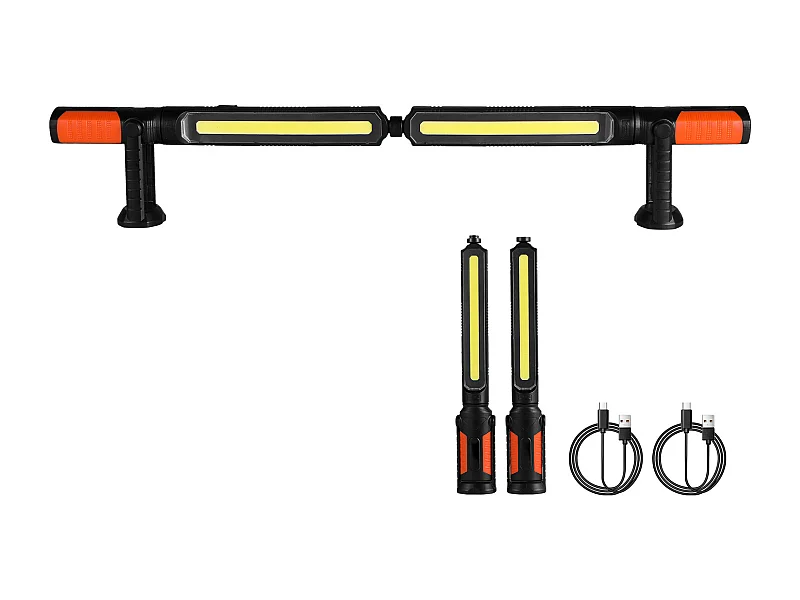 Lâmpada de Trabalho SucceBuy sob o Capô LED Recarregável 1450LM 4400mAh Portátil, Portátil para Iluminação de Emergência Doméstica, Reparo de Carro