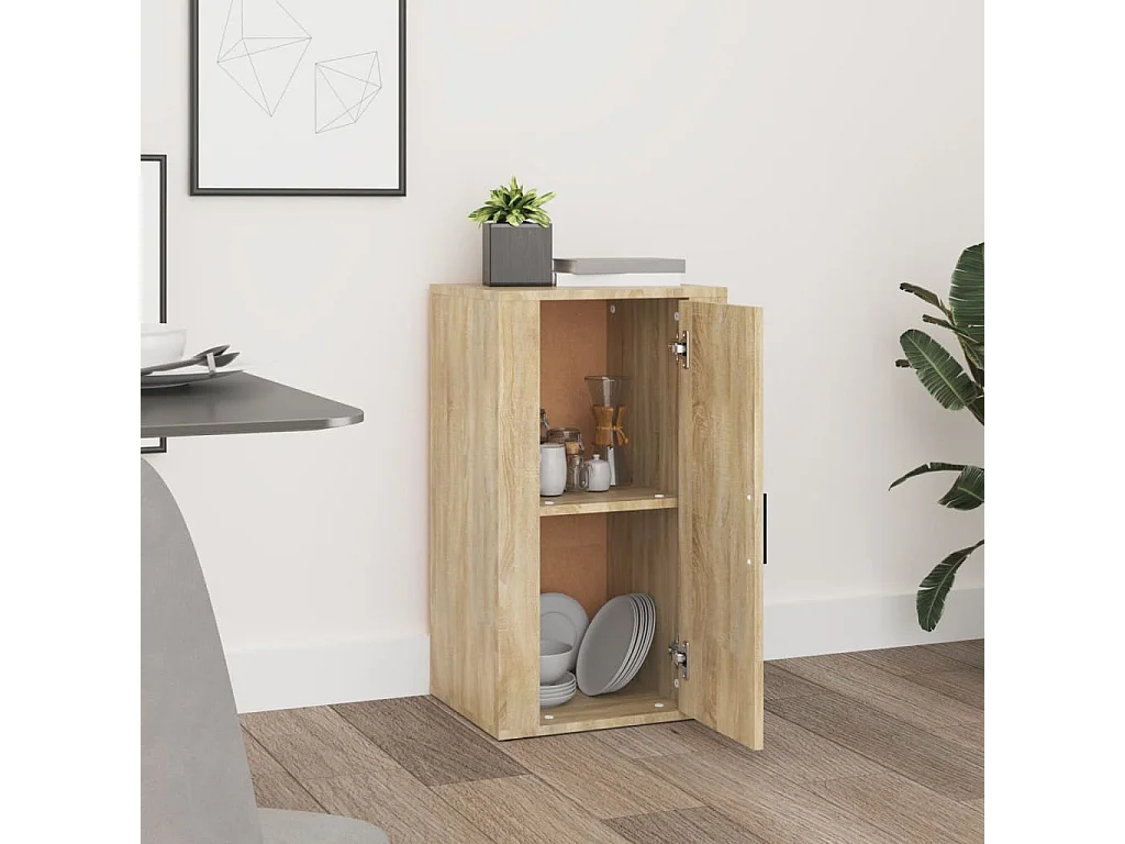 Buffet Chêne sonoma 40x33x70 cm Bois d'ingénierie