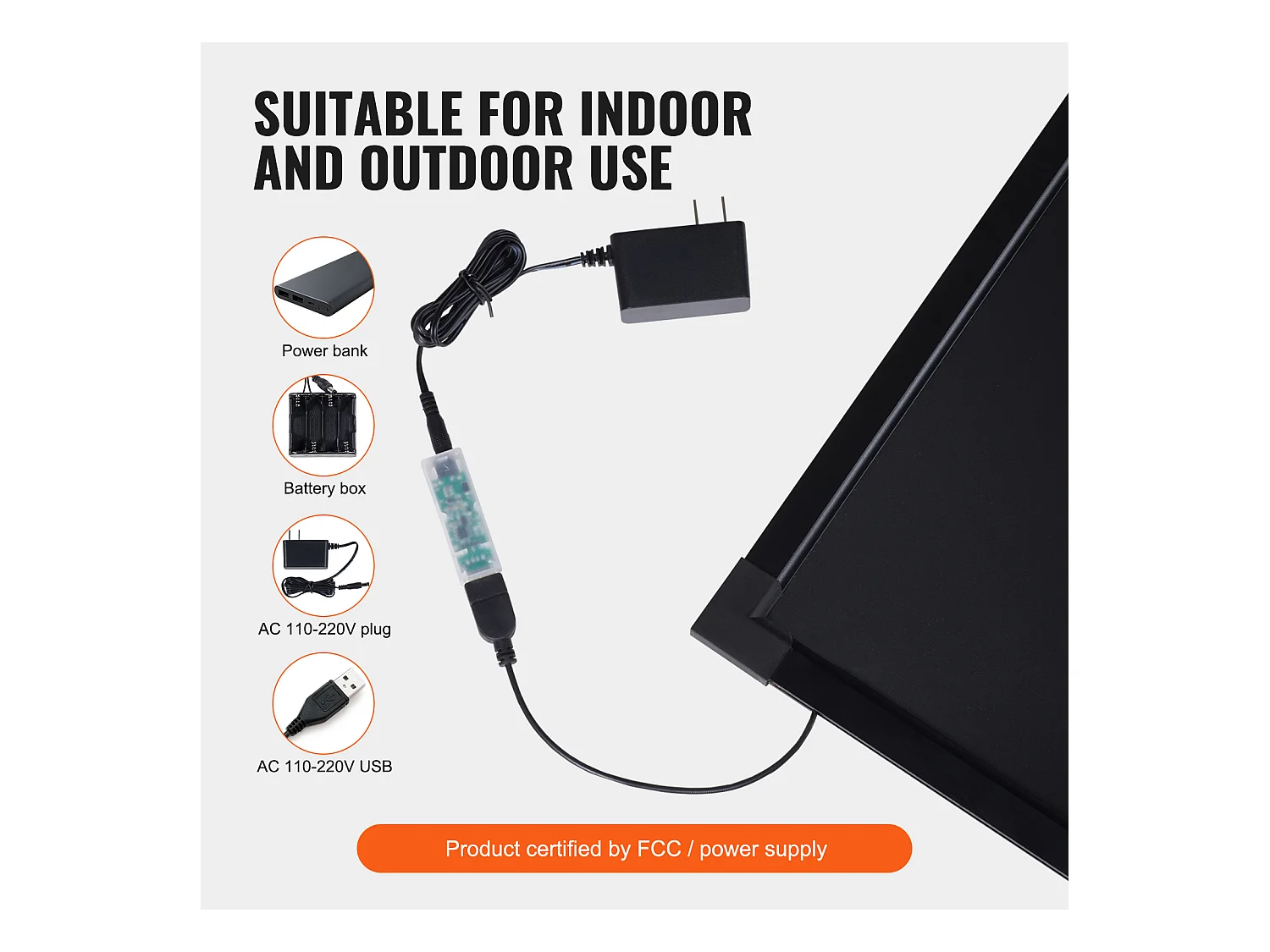 Tavolo per Scrittura di Messaggi a LED SucceBuy, 40,5 x 30,2 cm Illuminato e Cancellabile, per la Casa, il Negozio di Matrimonio