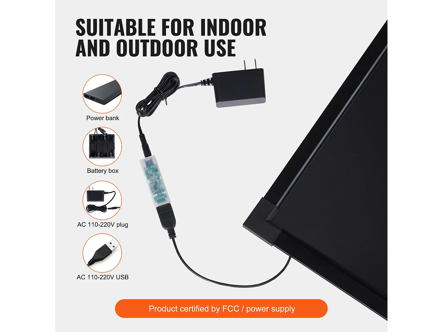 Tavolo per Scrittura di Messaggi a LED SucceBuy, 40,5 x 30,2 cm Illuminato e Cancellabile, per la Casa, il Negozio di Matrimonio