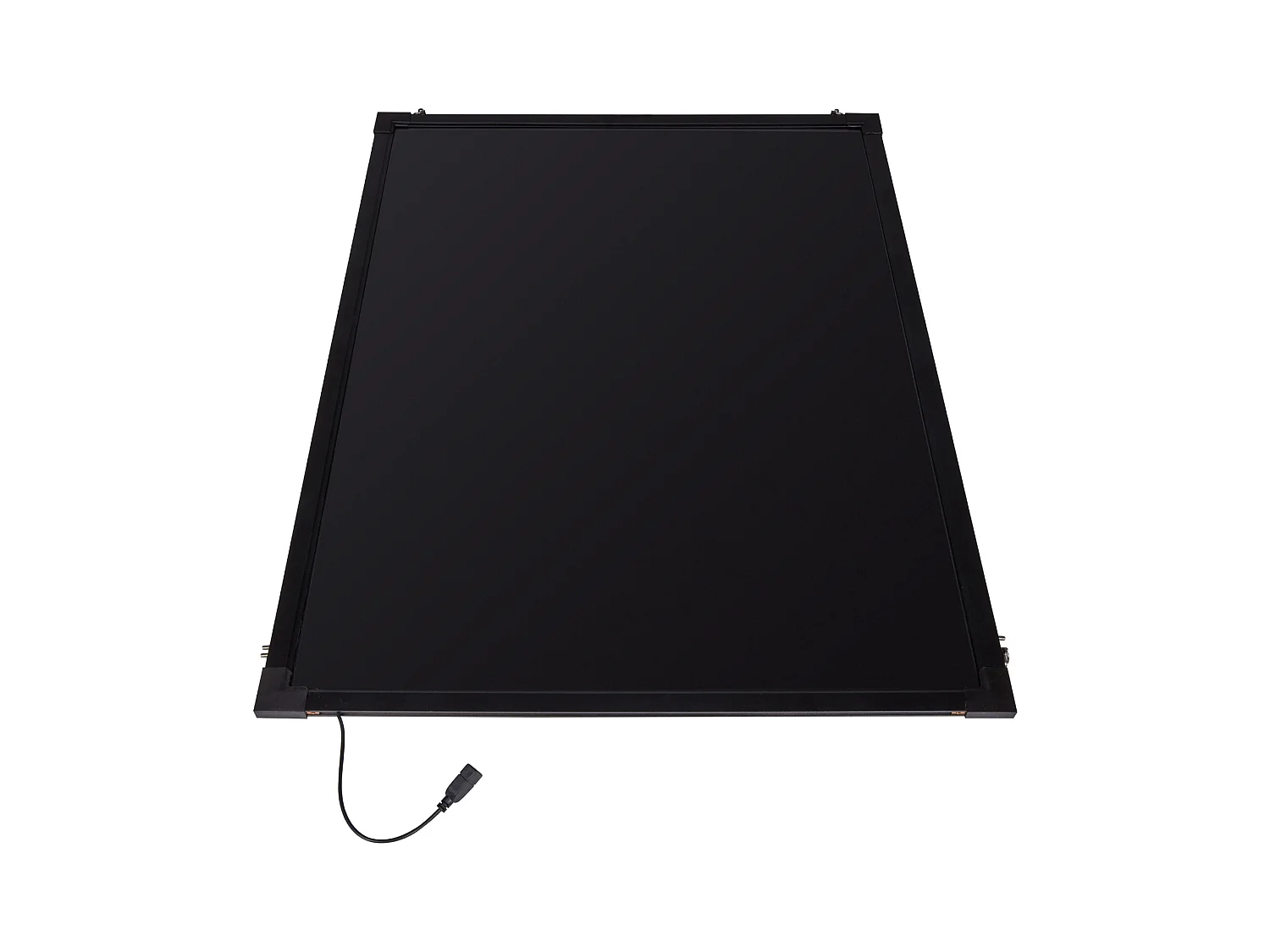 Tableau d’Écriture de Messages à LED SucceBuy 59,8 x 79,8 cm, Tableau Noir Effaçable Éclairé, avec 8 Marqueurs à Craie Fluorescente