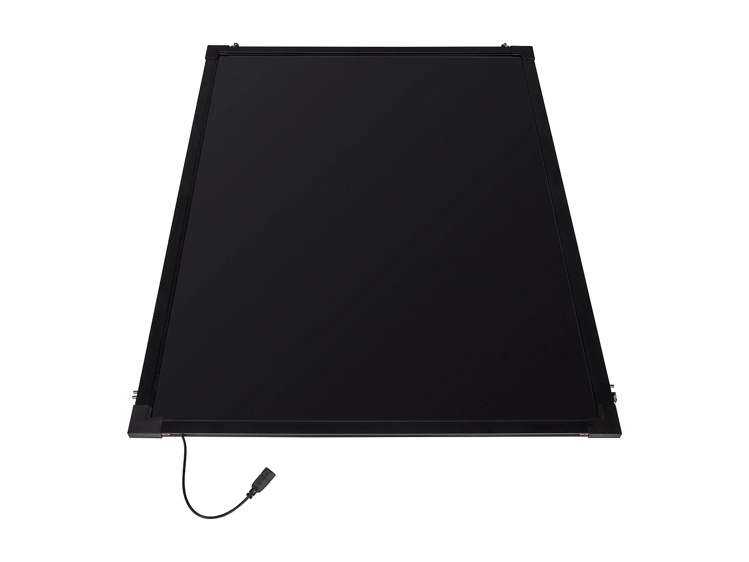 Tableau d’Écriture de Messages à LED SucceBuy 59,8 x 79,8 cm, Tableau Noir Effaçable Éclairé, avec 8 Marqueurs à Craie Fluorescente