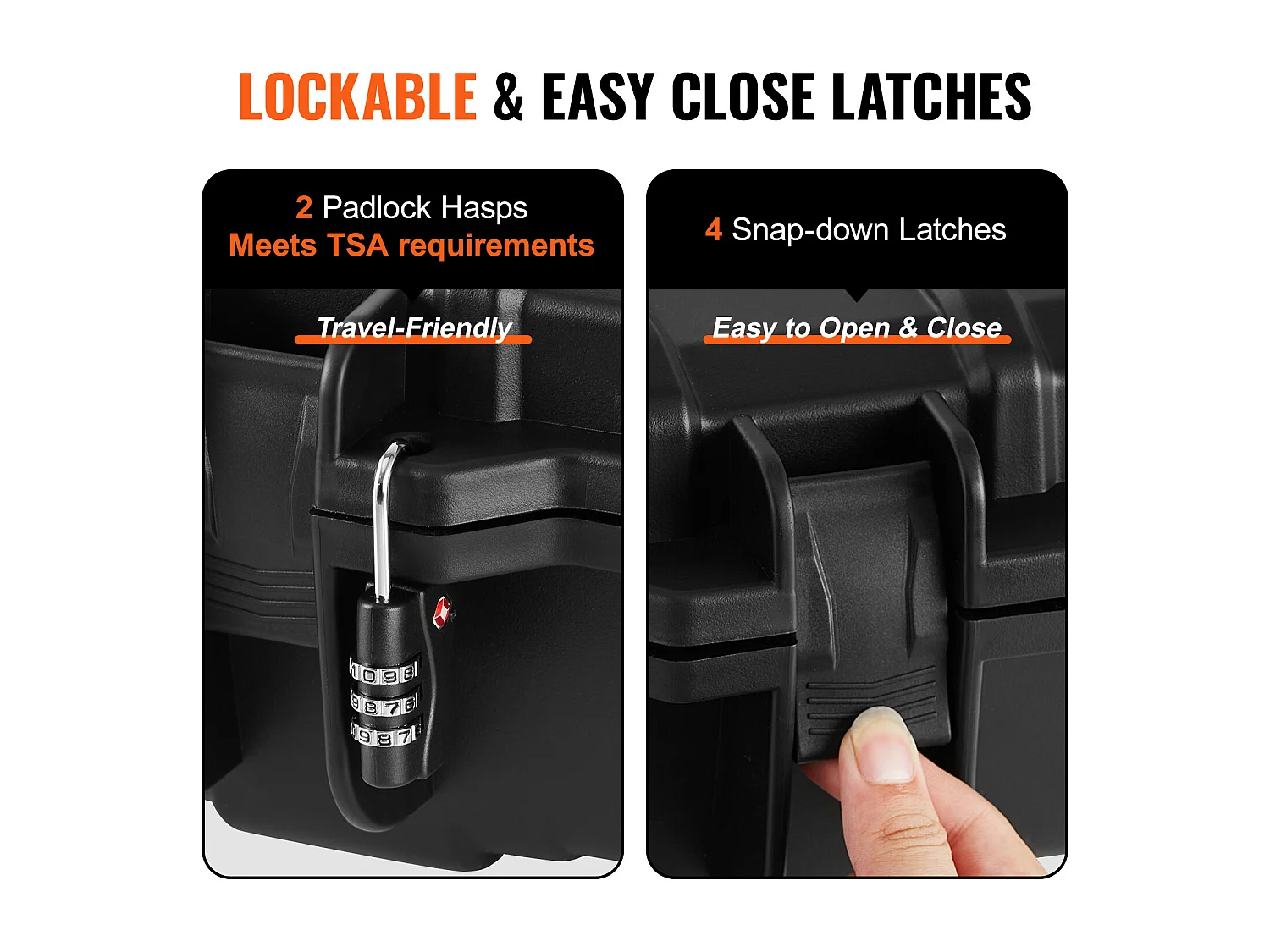 Étui Rigide pour Carabine SucceBuy, 109 cm, avec 3 Couches de Mousse de Protection