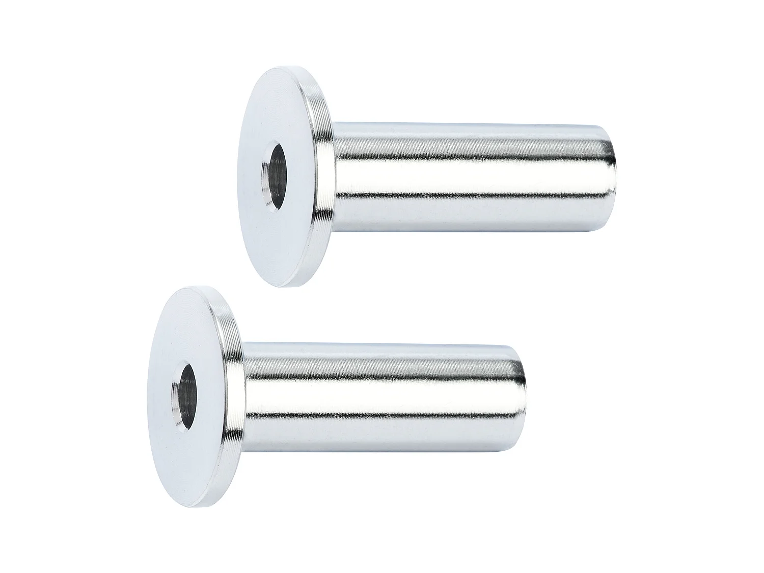 Leitplanken SucceBuy 121er-Pack T316 Edelstahl-Schutzhülsen für 3,2 mm Drahtseile