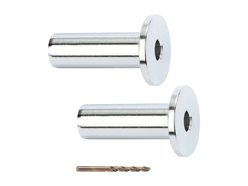 Barandillas SucceBuy, Paquete de 121 Fundas Protectoras de Acero Inoxidable T316 para Cable de Acero de 3,2 mm