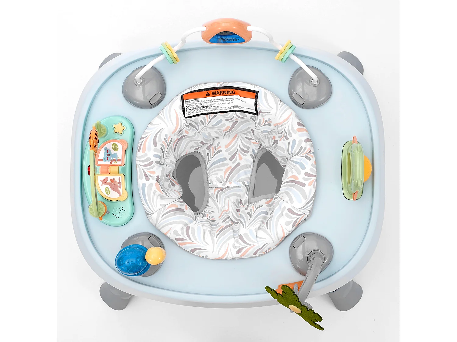 Baby-Aktivitätszentrum, SucceBuy Baby-Aktivitätszentrum, 360° Drehbarer Sitz, ab 6 Monaten, Kunststoff, Mehrfarbig