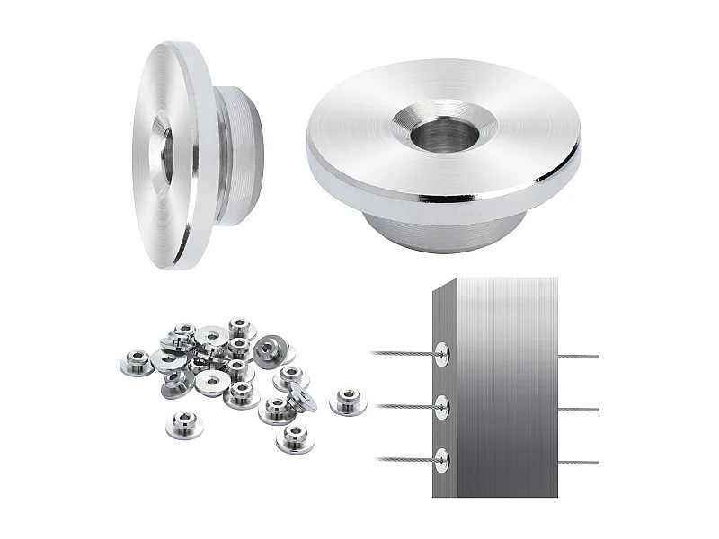 Corpo de Guarda SucceBuy Kit de Guarda-Corpos Invisível, Embalagem de 51 Luvas de Proteção de Rodas de 3,2 mm