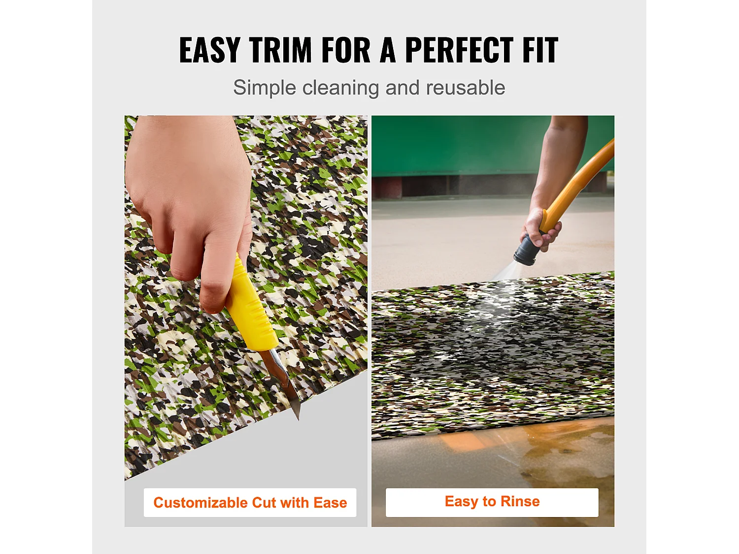 Revêtement de Sol en Mousse EVA SucceBuy pour Bateau, 240cm x 59.94cm, Pont Auto-Adhésif