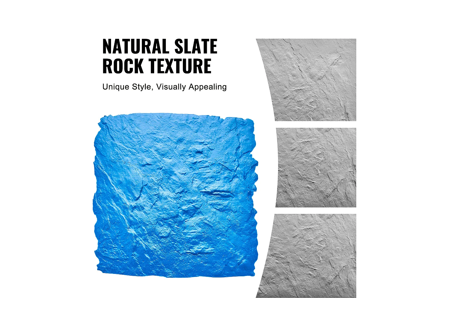 Poduszka do Stemplowania Betonu SucceBuy, 61 x 61 cm, Teksturalna Skóra z Poliuretanu