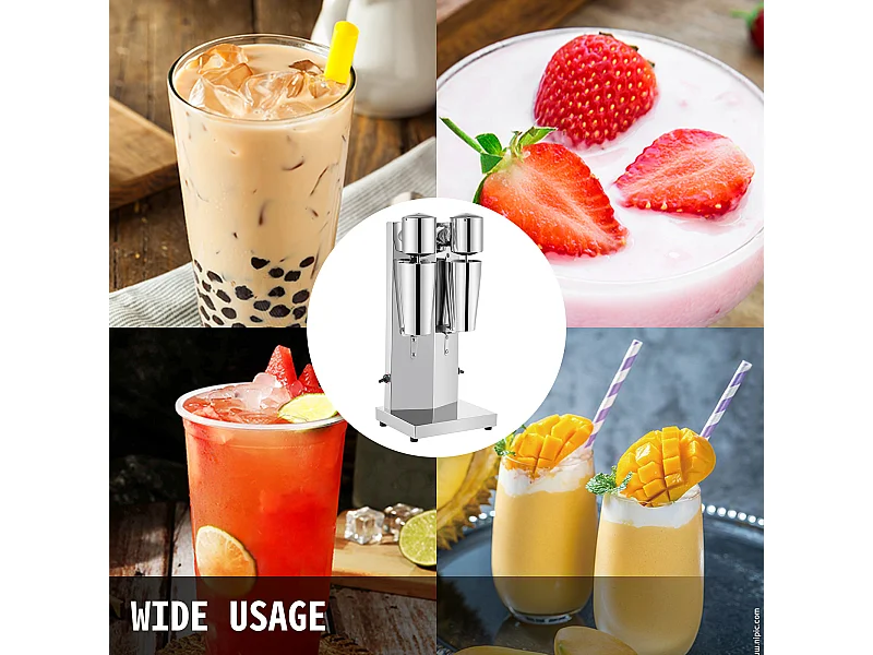 Kit de Batidora de Mostrador para Hacer Batidos SucceBuy, Máquina Eléctrica para Batidos de Acero Inoxidable