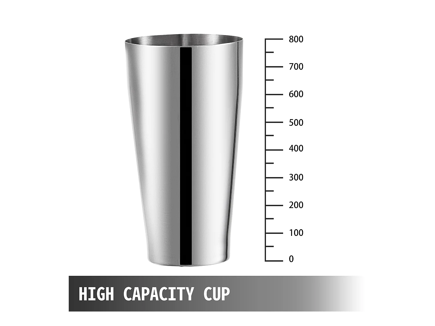 Kit de Batidora de Mostrador para Hacer Batidos SucceBuy, Máquina Eléctrica para Batidos de Acero Inoxidable