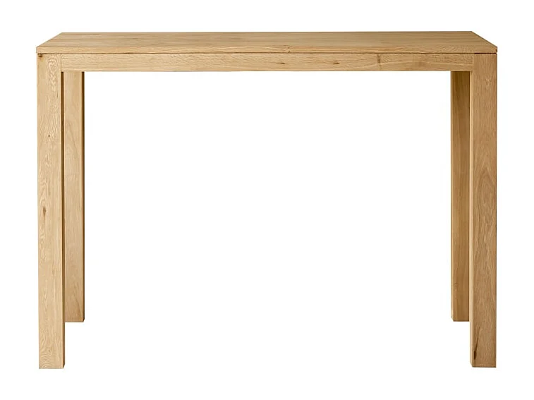 Bartisch Eden aus massivem Eichenholz 120x60