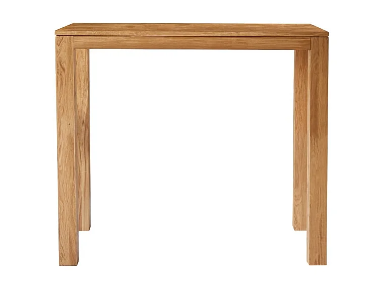 Bartisch Eden aus massivem Eichenholz 120x60