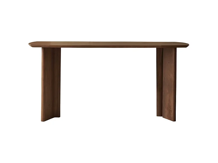 Scrivania in legno di acacia massello da 160 cm Suzanne