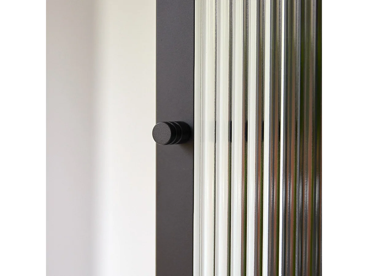 Aufbewahrungssäule Antonin aus Metall 170 cm