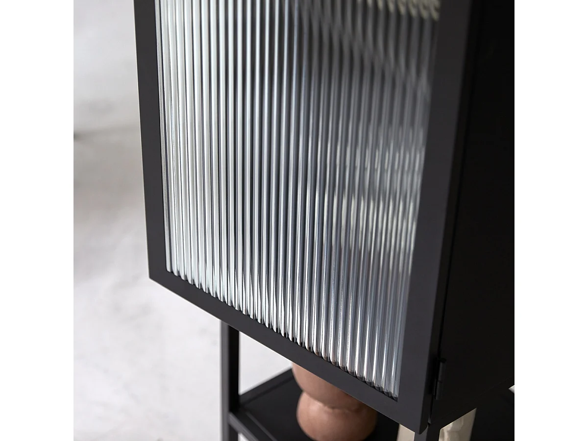 Aufbewahrungssäule Antonin aus Metall 170 cm