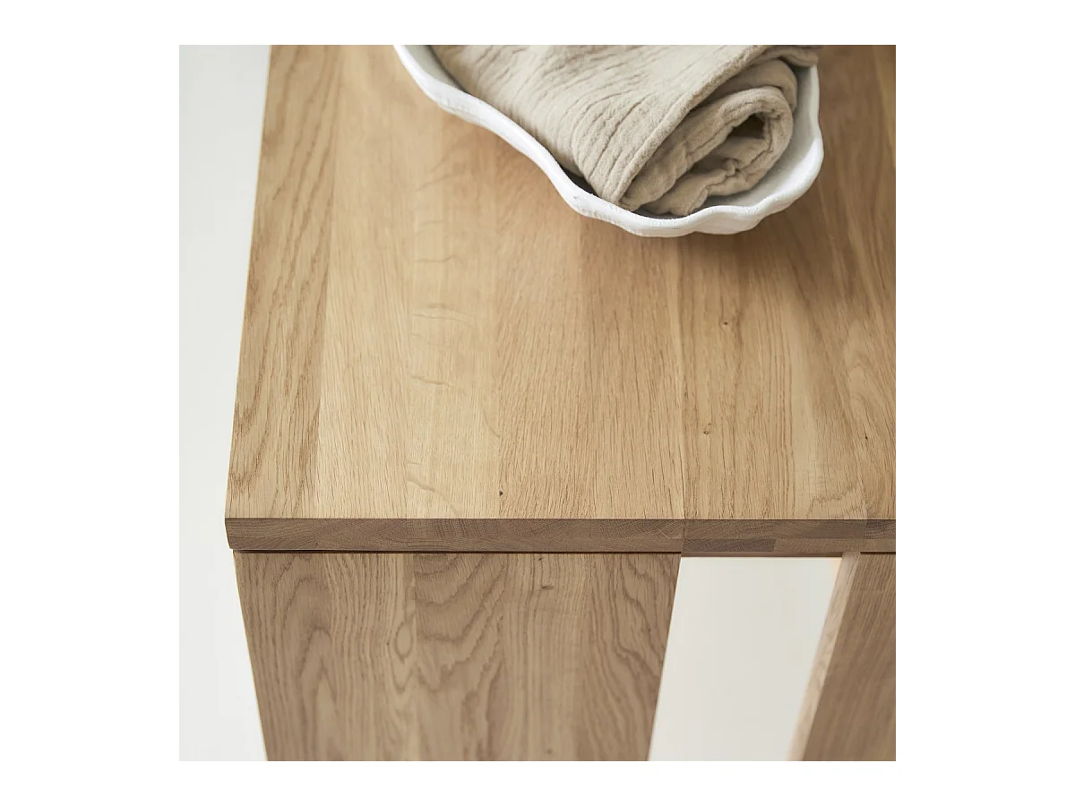 Scrivania in legno di quercia massello 160 Eden