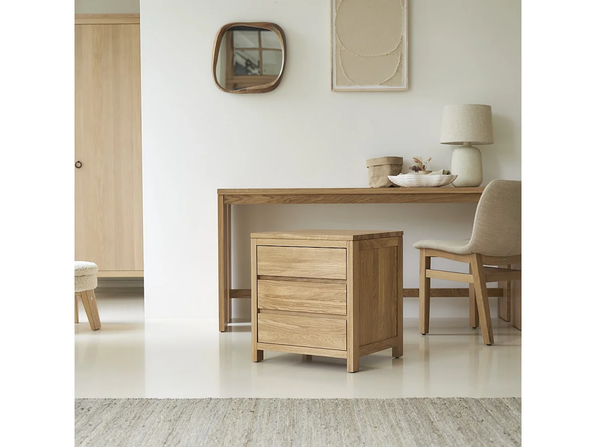 Schreibtisch Eden aus massivem Eichenholz 160