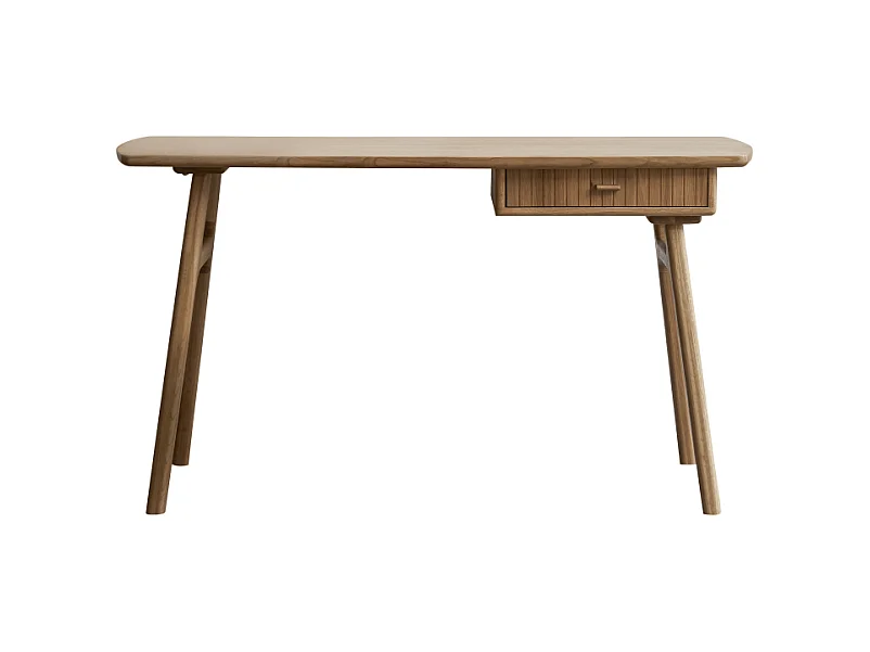 Scrivania in legno di rovere massello