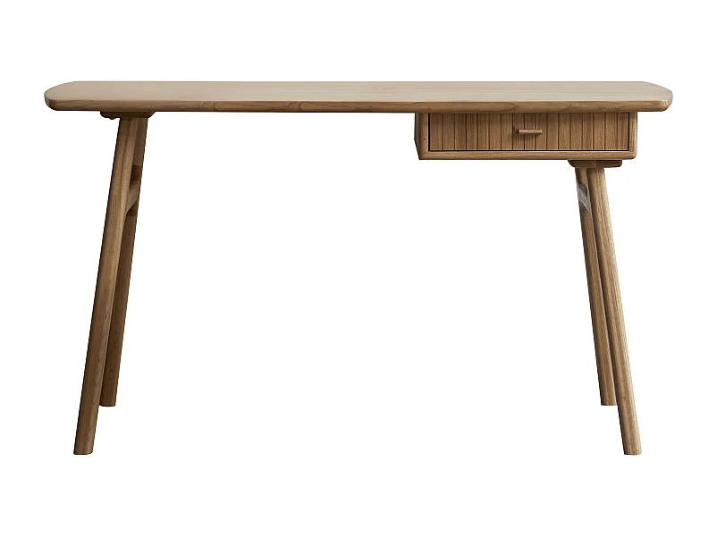 Schreibtisch aus massivem Eichenholz