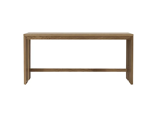 Scrivania Eden in legno di rovere massello 160 cm