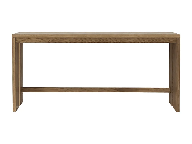 Scrivania Eden in legno di rovere massello 160 cm