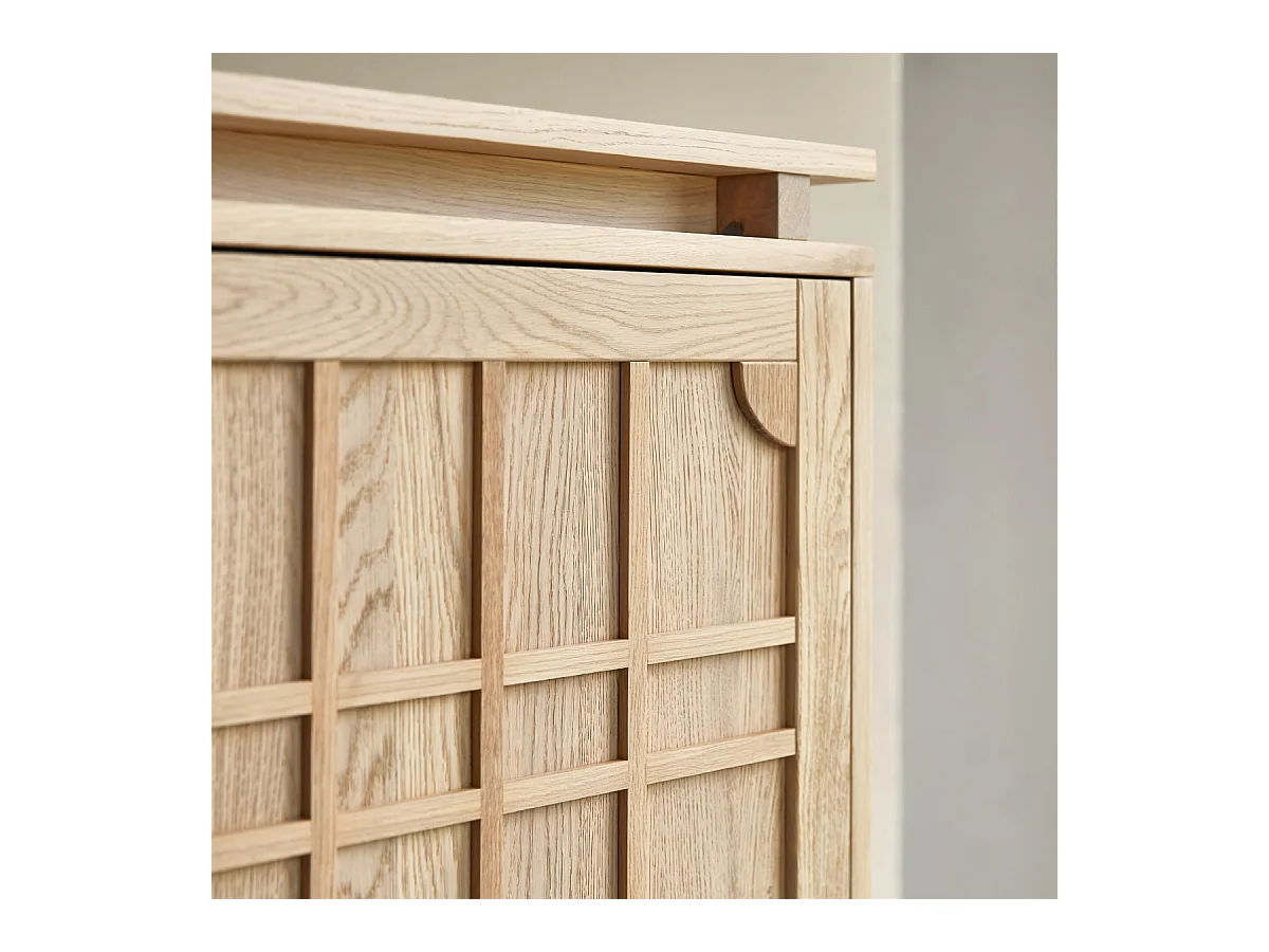 Bodi - Hochschrank aus Eichenholz 62