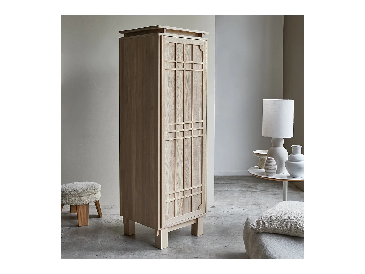 Bodi - Hochschrank aus Eichenholz 62