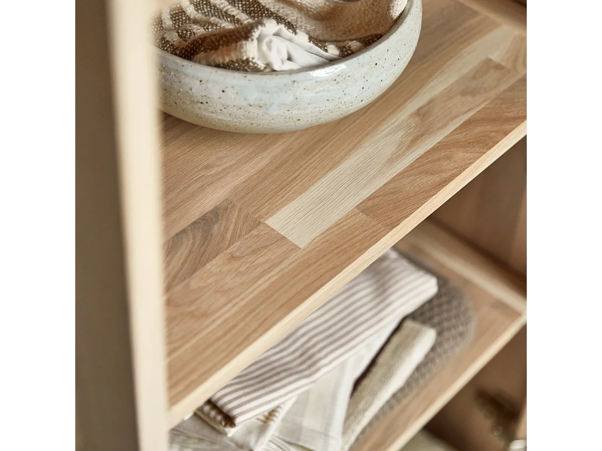 Bodi - Hochschrank aus Eichenholz 62