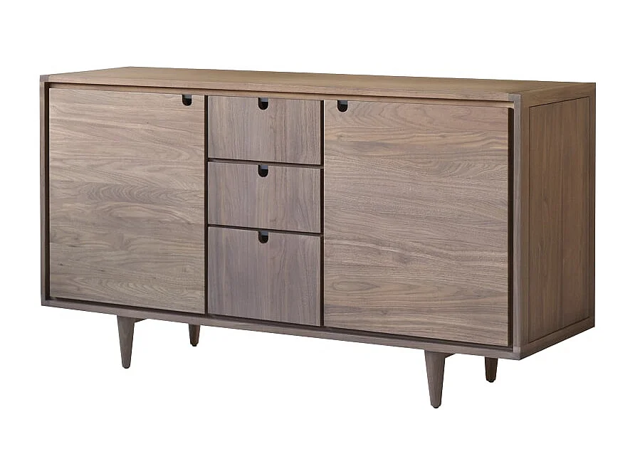 Aufbewahrungsmöbel Jonàk aus Nussbaumholz, 145 cm