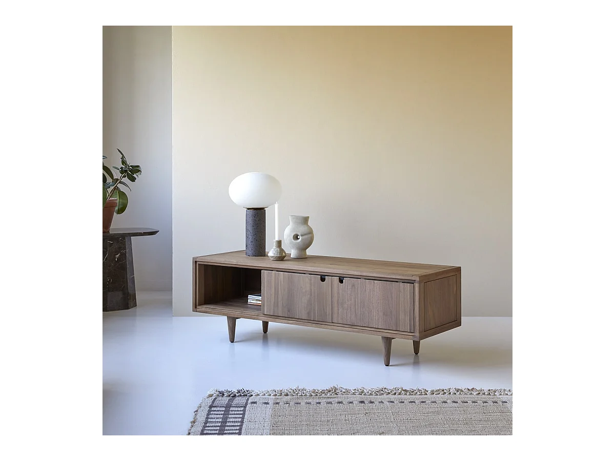 TV-Schrank aus Nussbaumholz 140 Jonàk