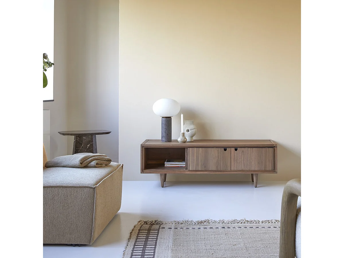 TV-Schrank aus Nussbaumholz 140 Jonàk