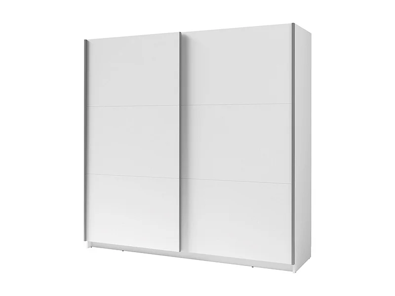 Armário branco com 2 portas de correr 150 cm – Coleção ARSALA
