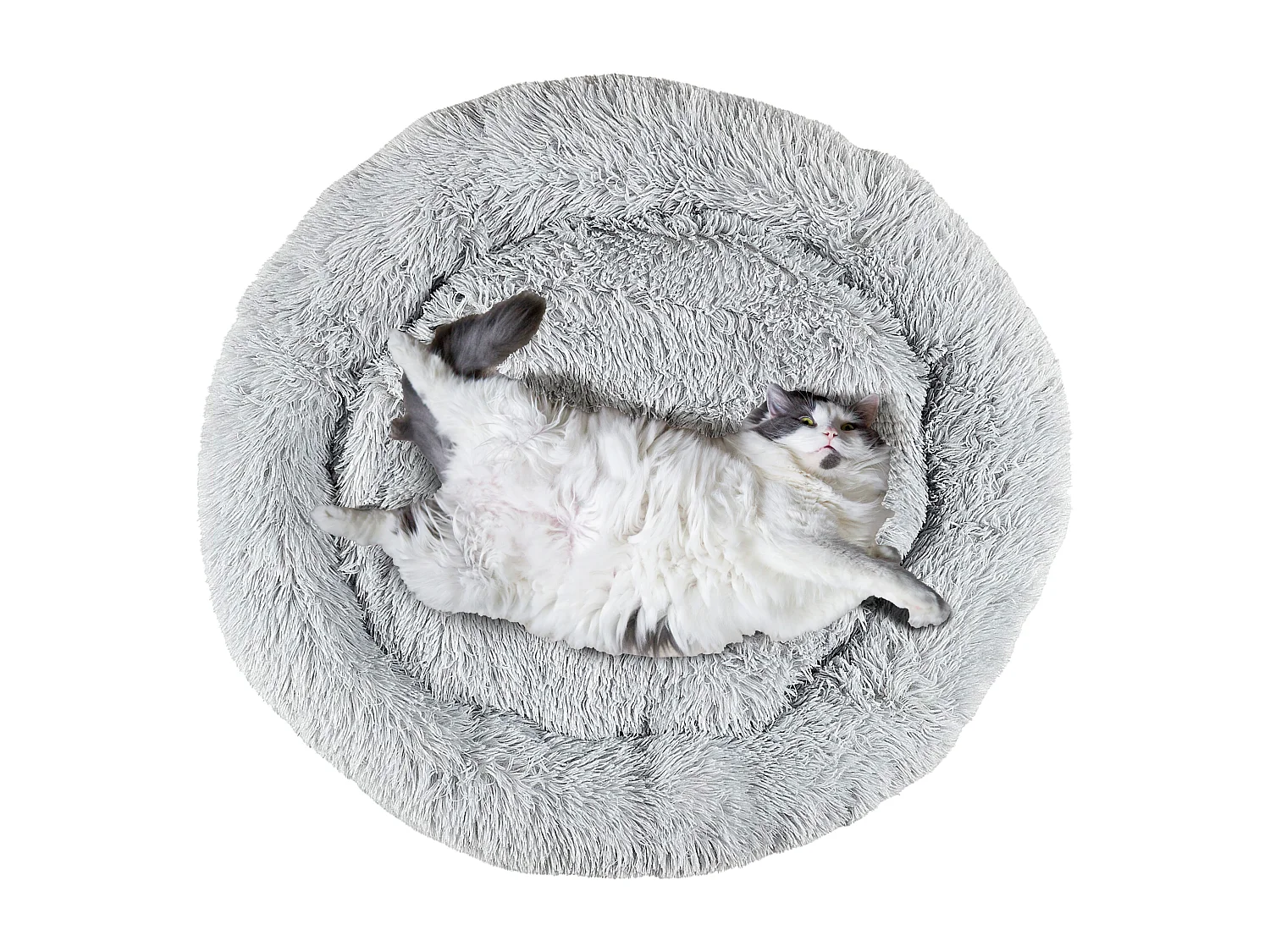 Coussin Lit Animaux Gris 50cm