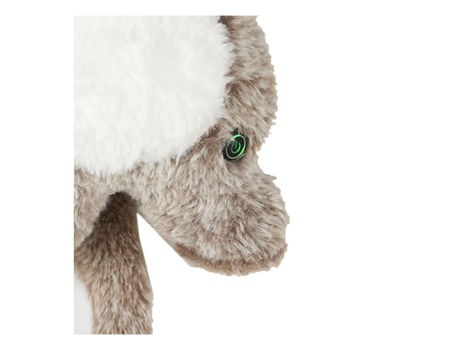 Peluche Chauffante Fluffy USB M6 en Polyester - Marron 26x1.5x32 cm