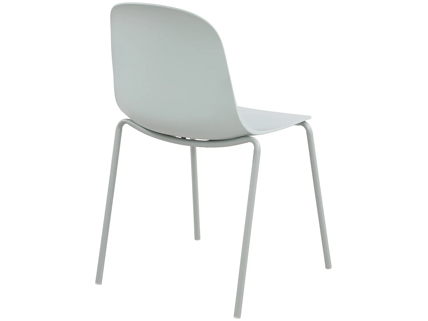 Lot de 2  Chaise de conférence - Plastique - Turquoise - Hardin