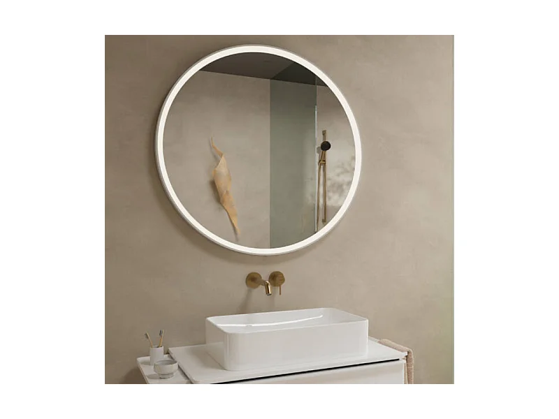 Pommeau de douche HANSGROHE Pulsify Select EcoSmart 105 3 jets relaxation + Flexible 160 cm Isiflex Bronze brossé