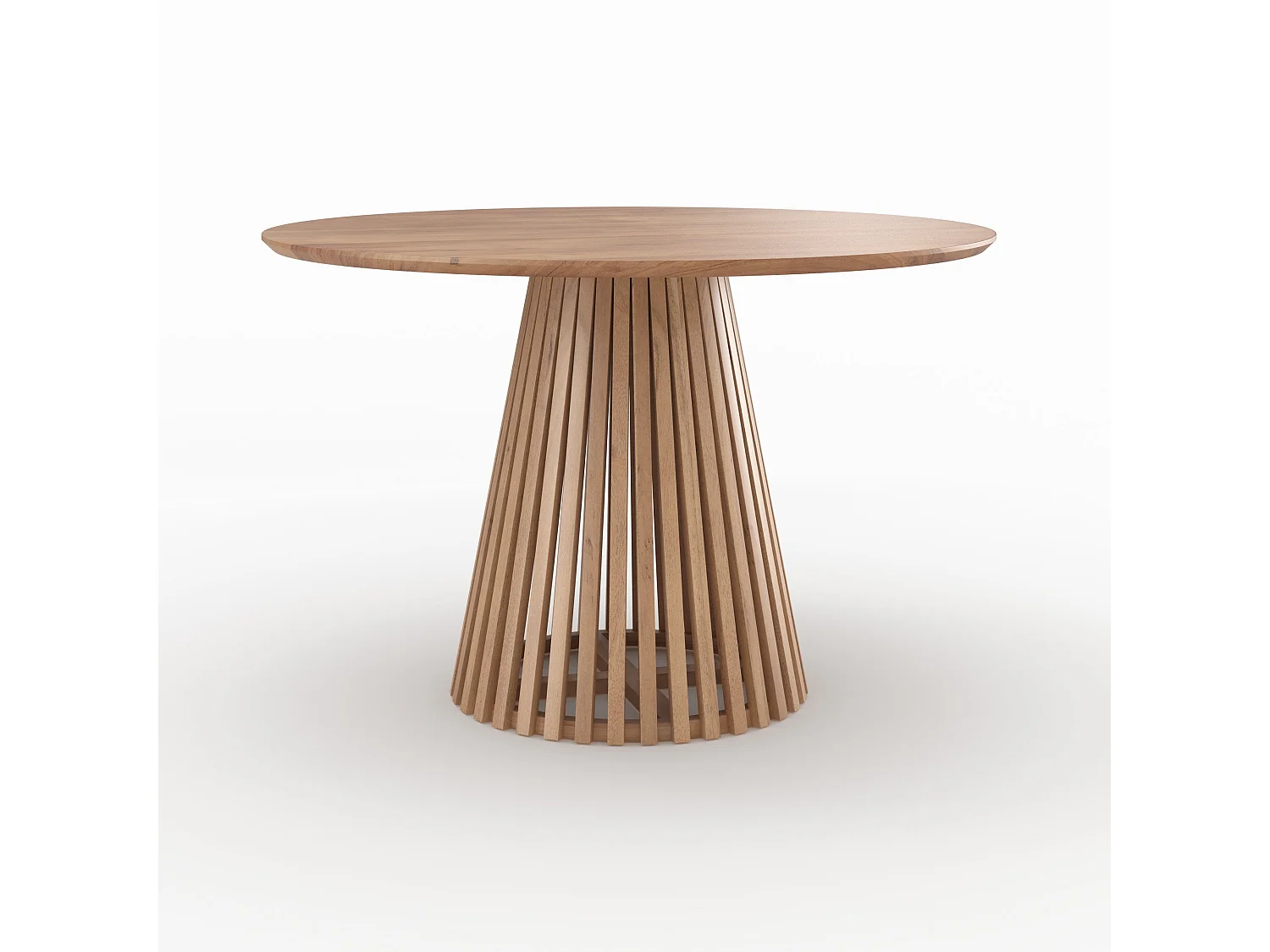 Table ronde en bois d'acacia 4 personnes - Képès