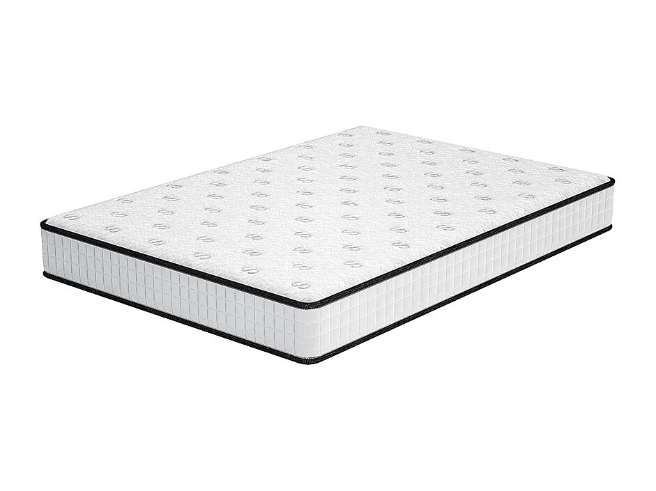 Ensemble Matelas en mousse + Sommier avec lattes larges 160x200cm, Epaisseur du Matelas 22cm