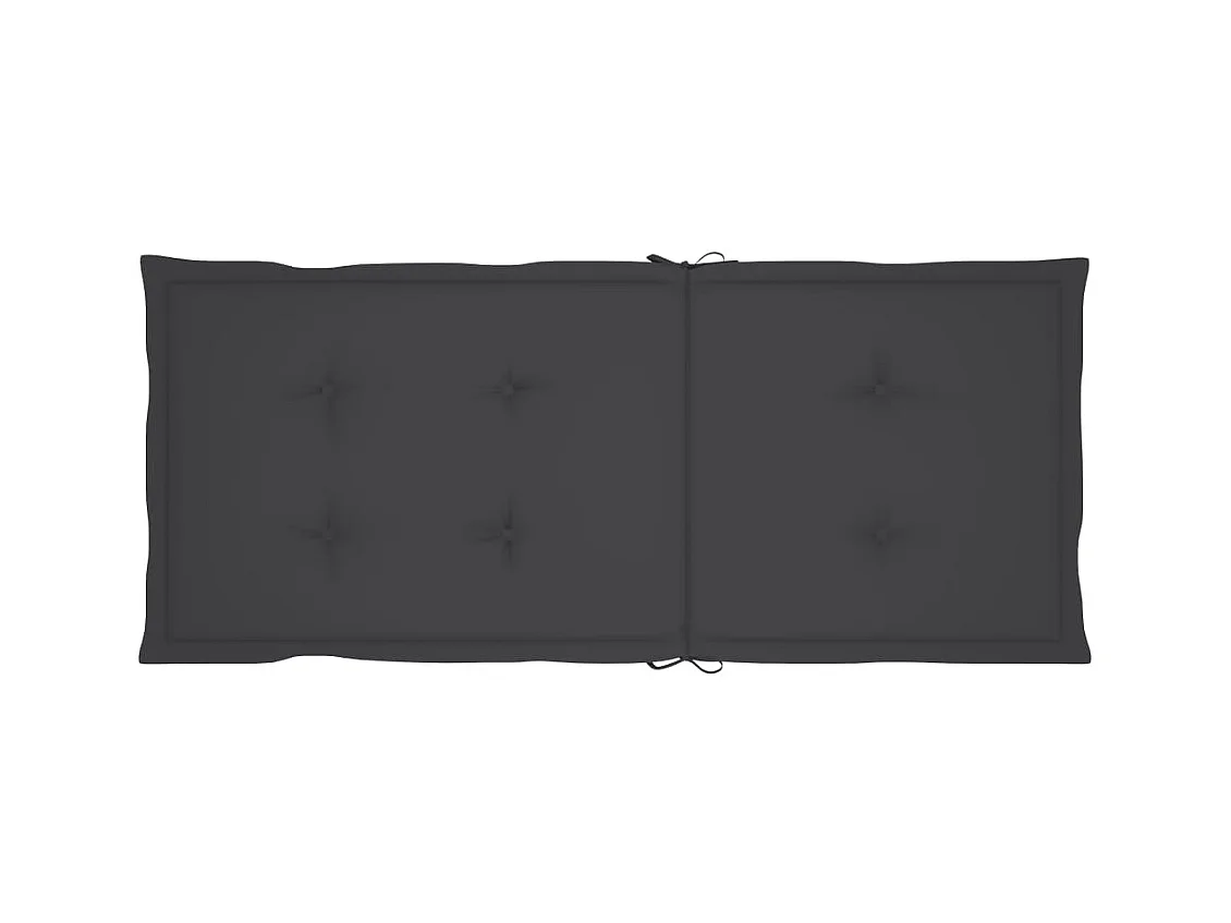 Chaise à bascule avec coussin Bambou