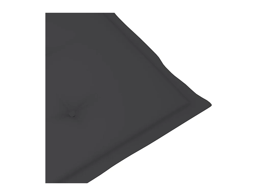 Chaise à bascule avec coussin Bambou